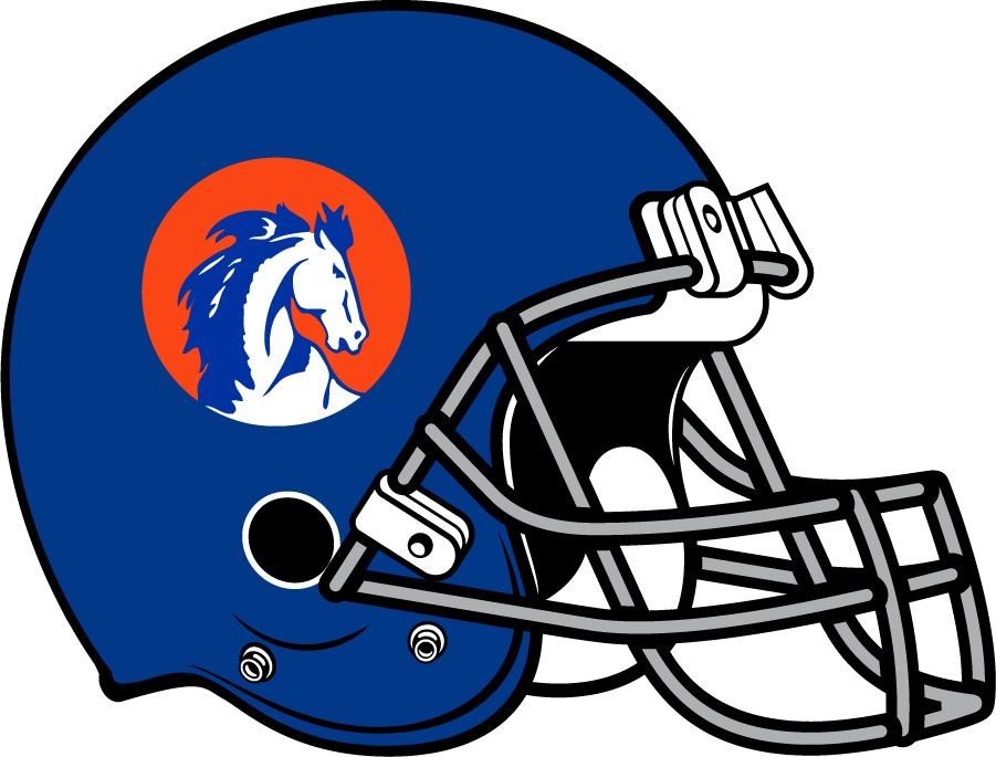Boise State Broncos 1972-1973 Helmet Logo iron on transfers for T-shirts
